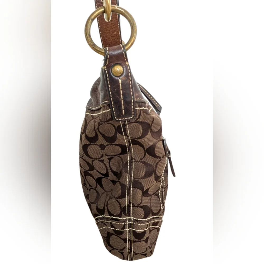 Vintage Y2K Coach Signature Legacy Convertible Crossbody‎ Bag 10403
